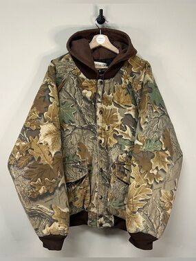 Vtg 90s Camo Jacket